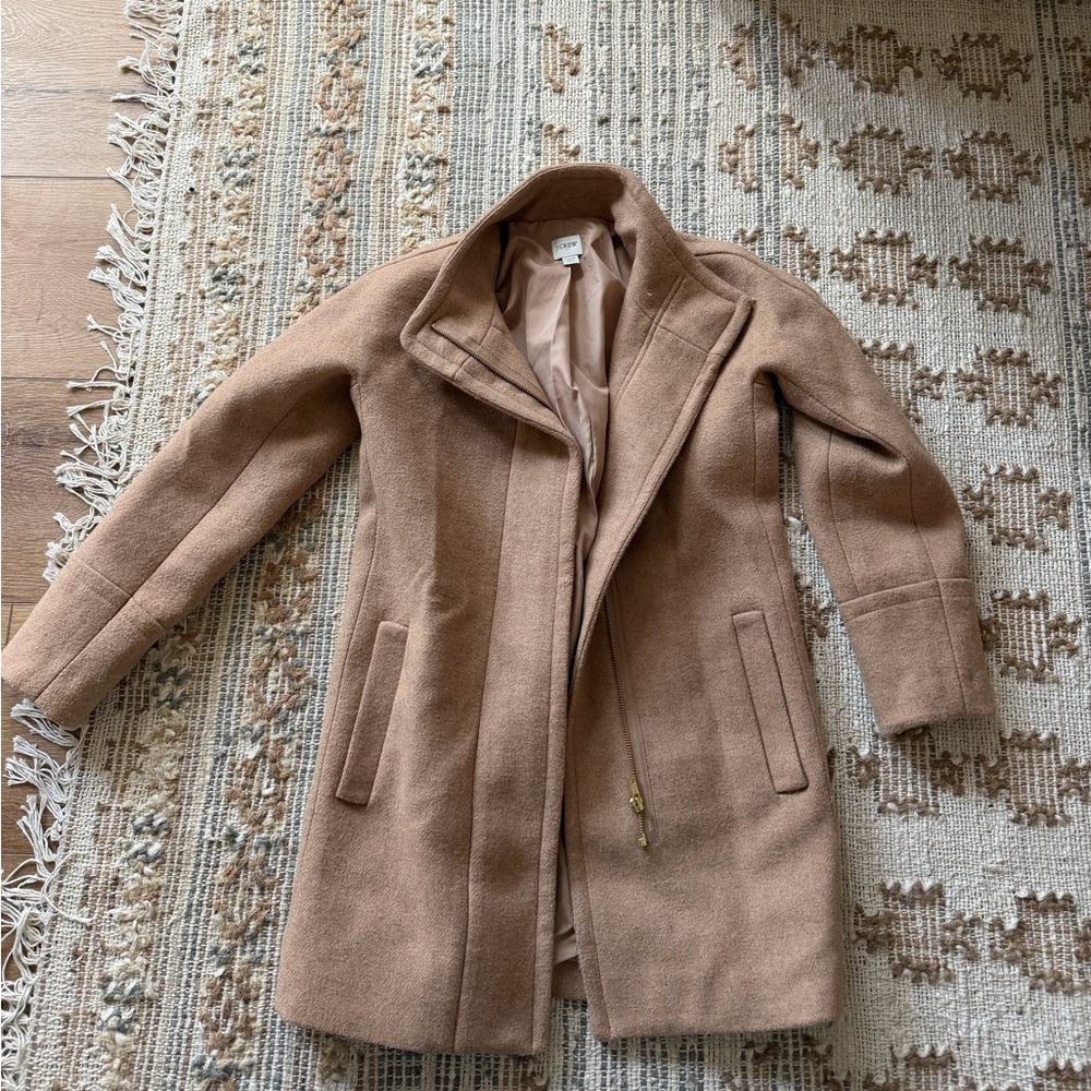 J. Crew Women's Wool Blend Top Coat